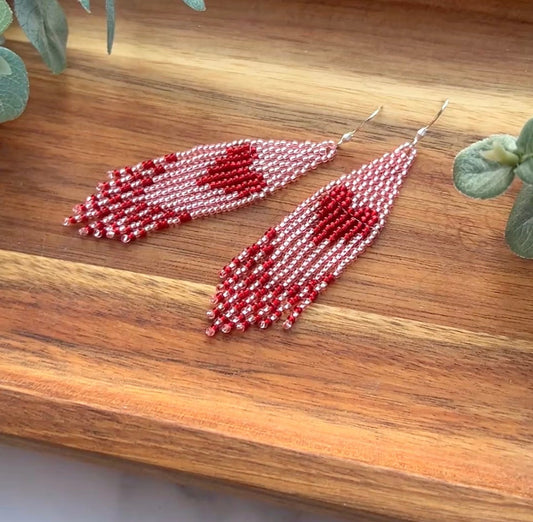 Heart Tassels