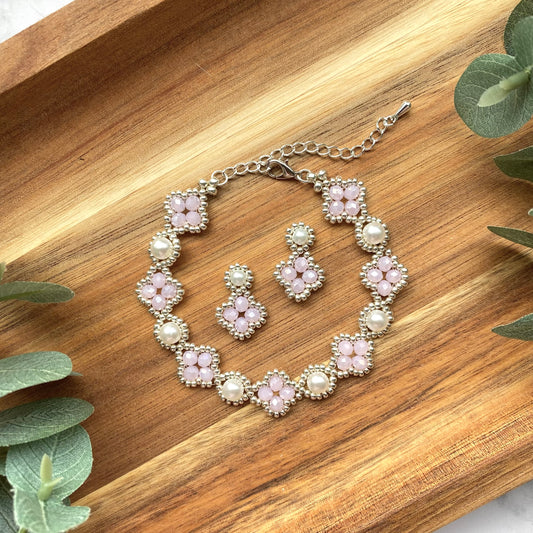 Pearl Clover - Pink / Green