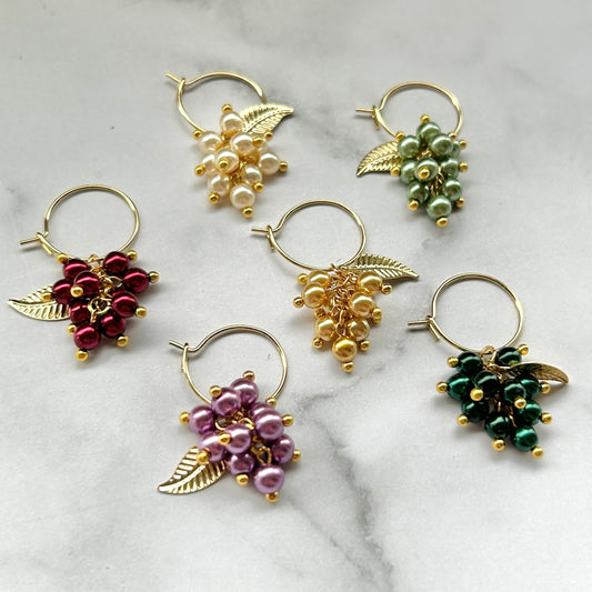 Glass Tags (set - 6 styck)