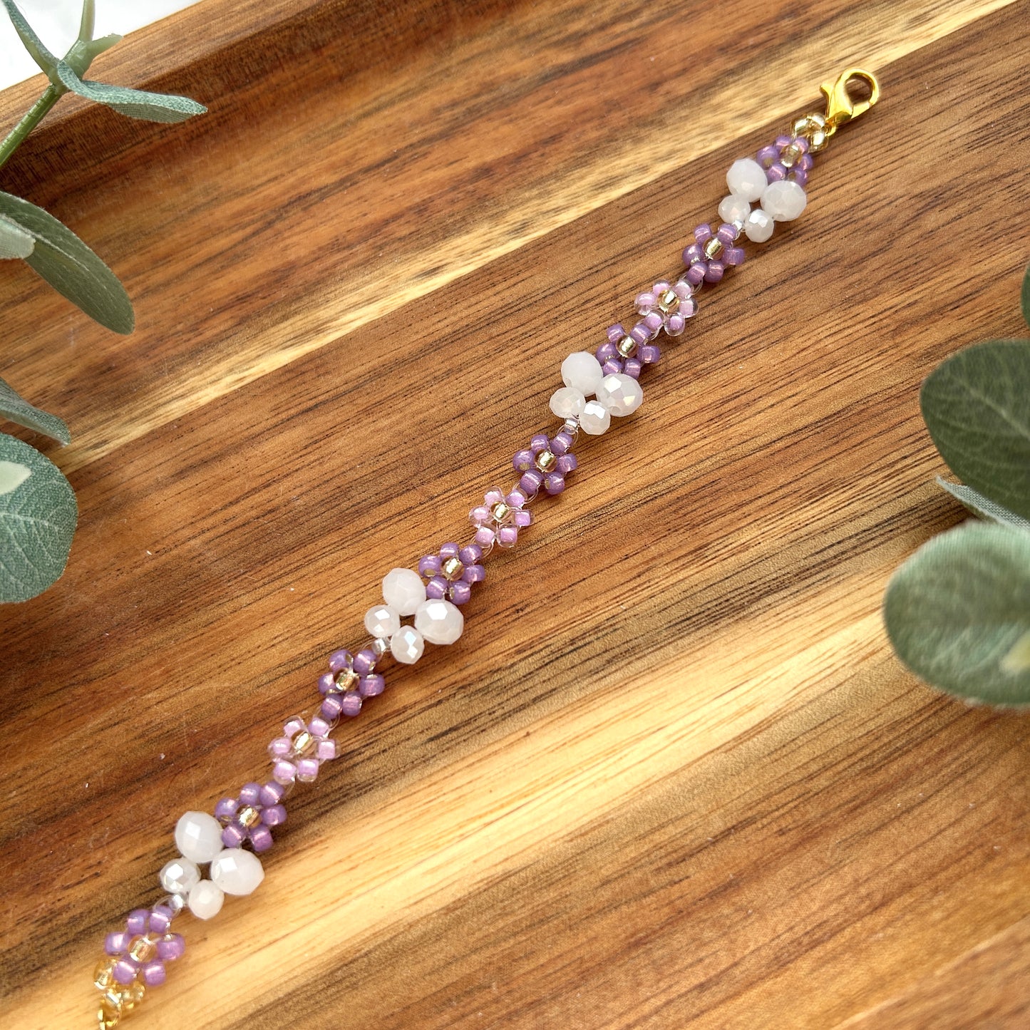 Lilac Butterfly Bracelet