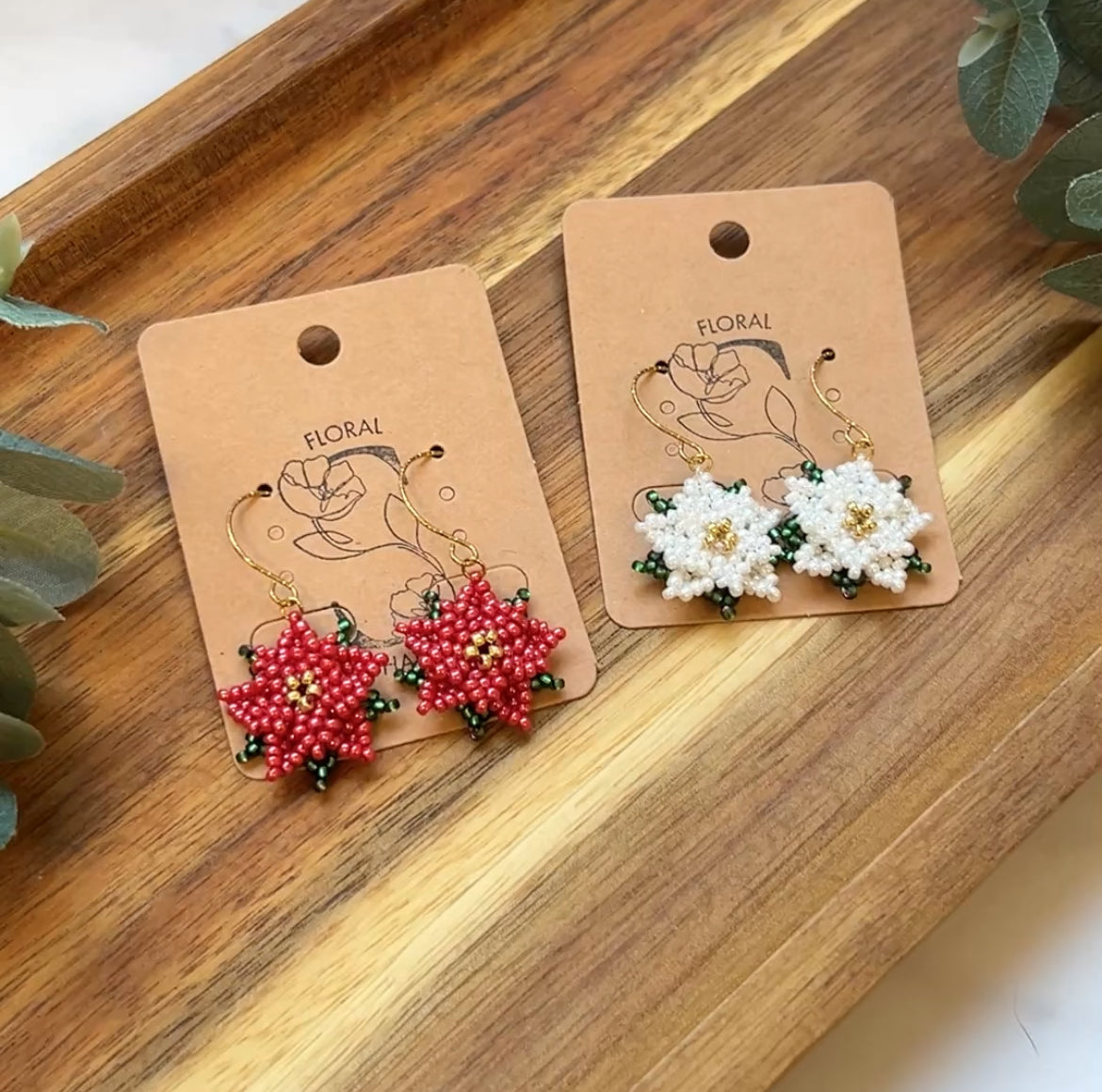 Poinsettias Blossom