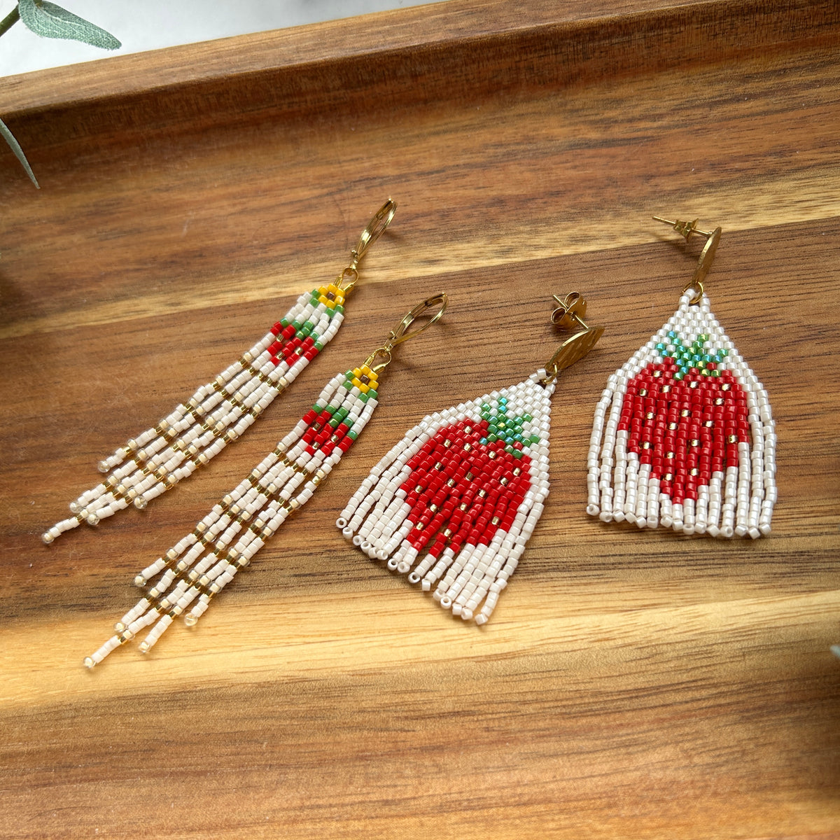Strawberry Tassels