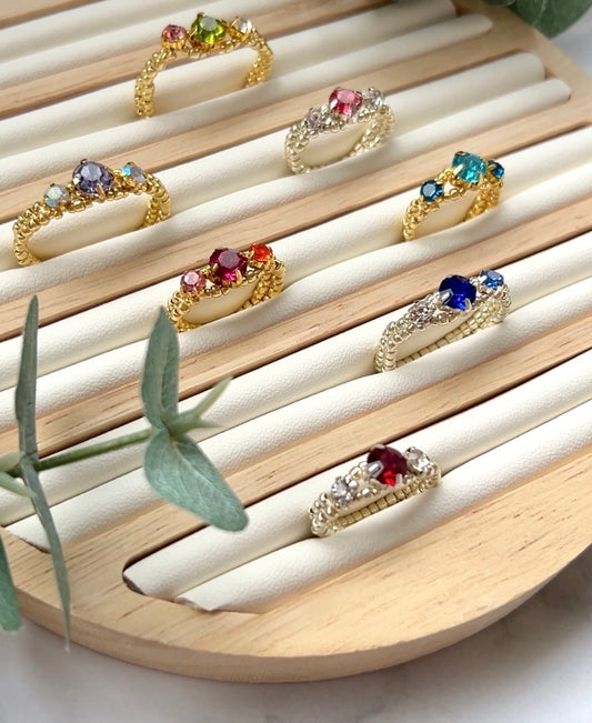 Crystal Rings