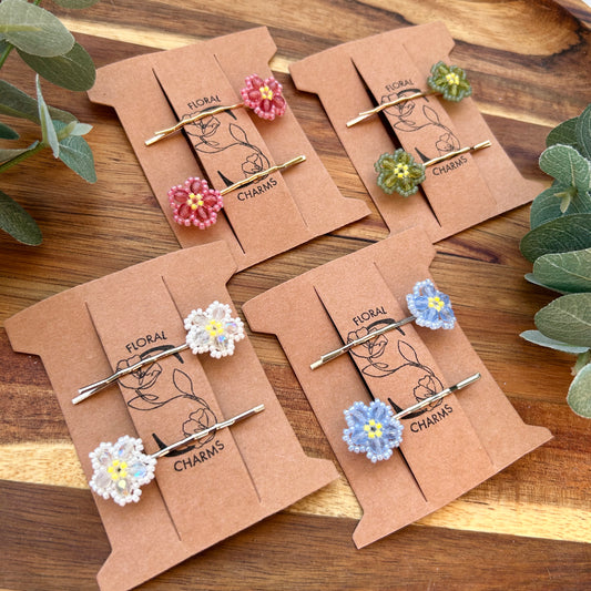 Blossom Hair Clips