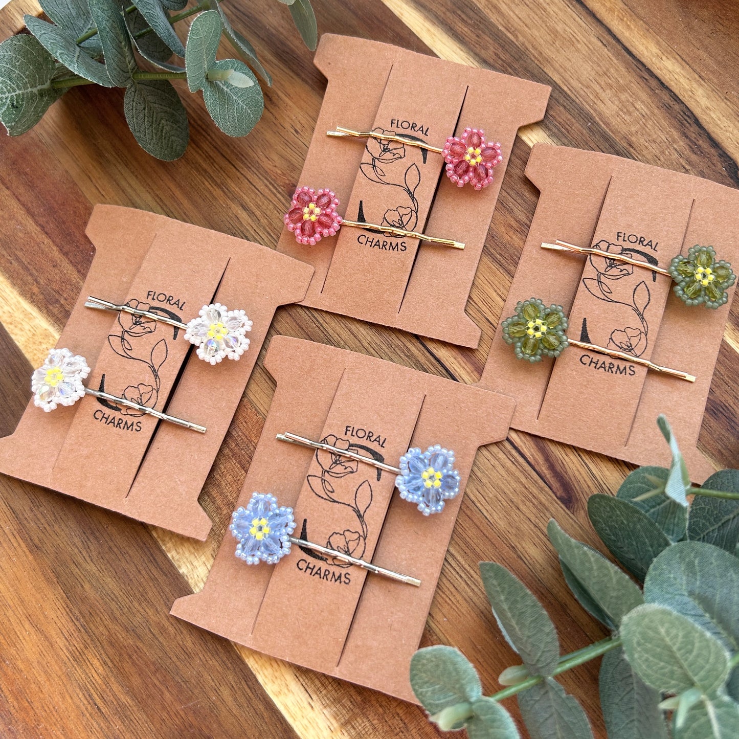 Blossom Hair Clips