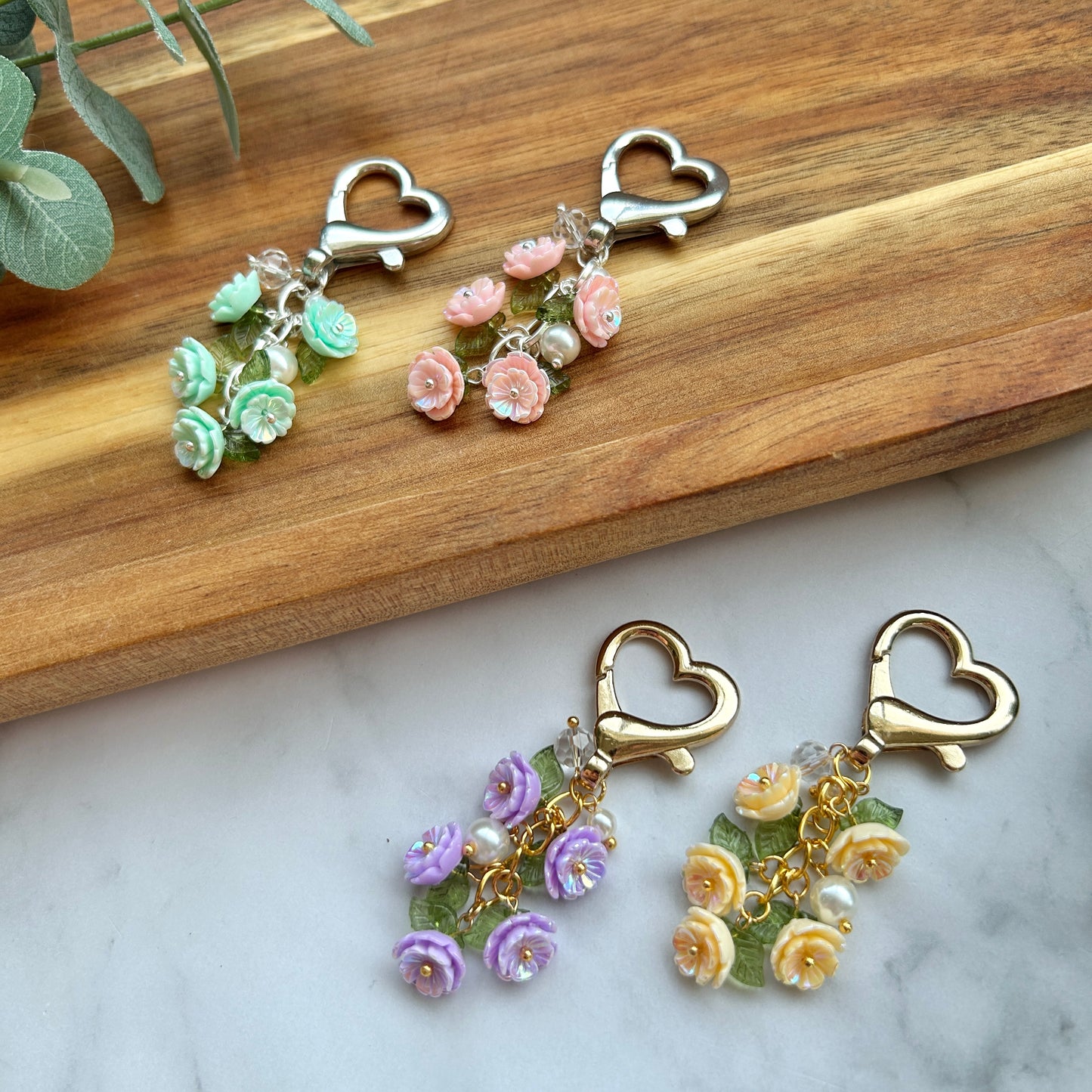 Rose Keychain