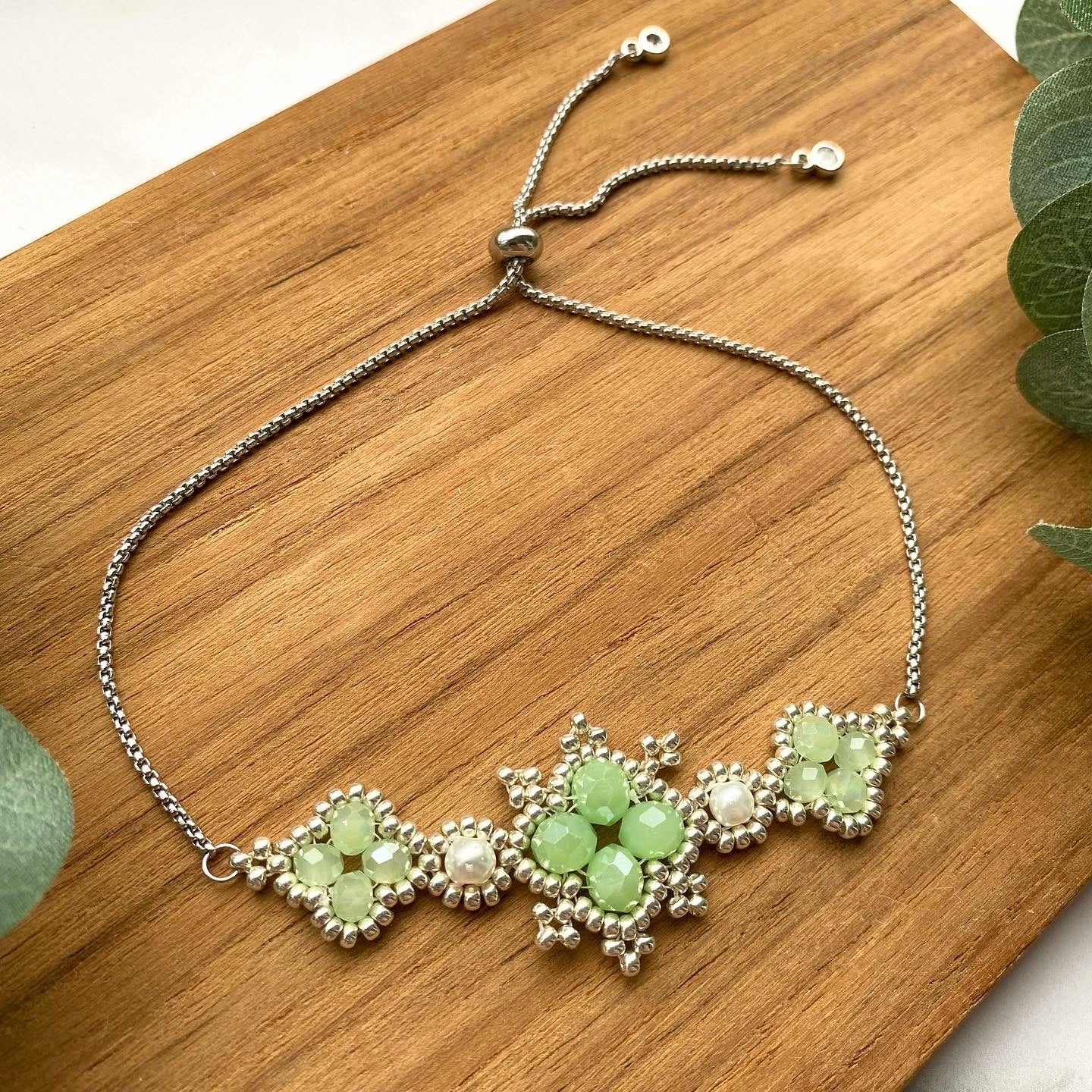 Crystal Clover - Armband